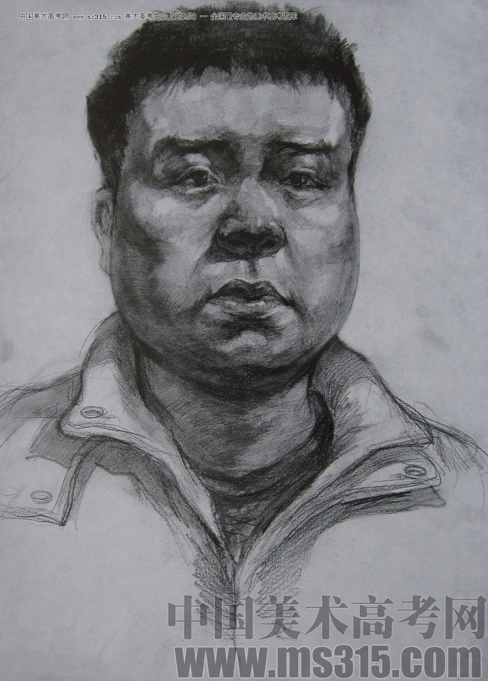 2012年鲁迅美术学院素描优秀试卷24