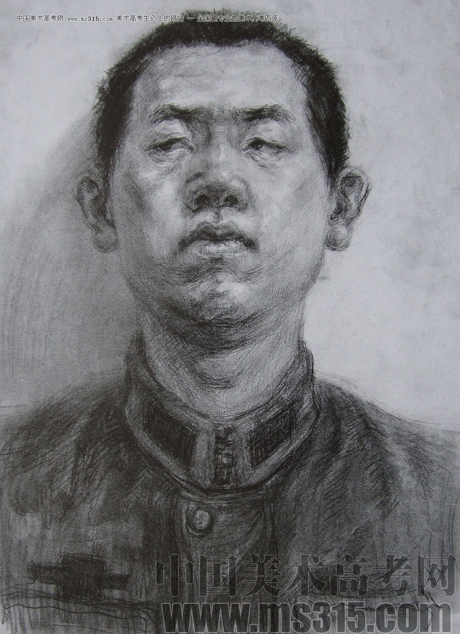 2012年鲁迅美术学院素描优秀试卷26