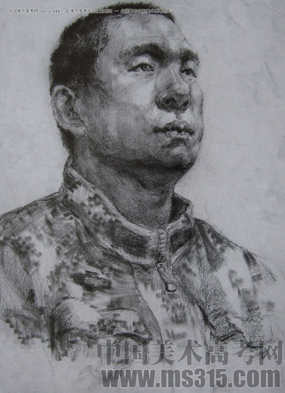 2012年鲁迅美术学院素描优秀试卷25