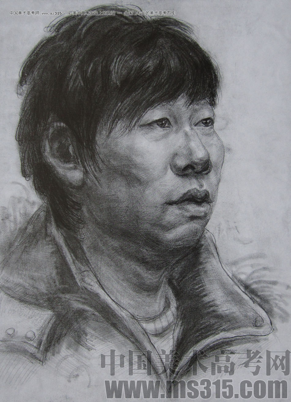 2012年鲁迅美术学院素描优秀试卷31
