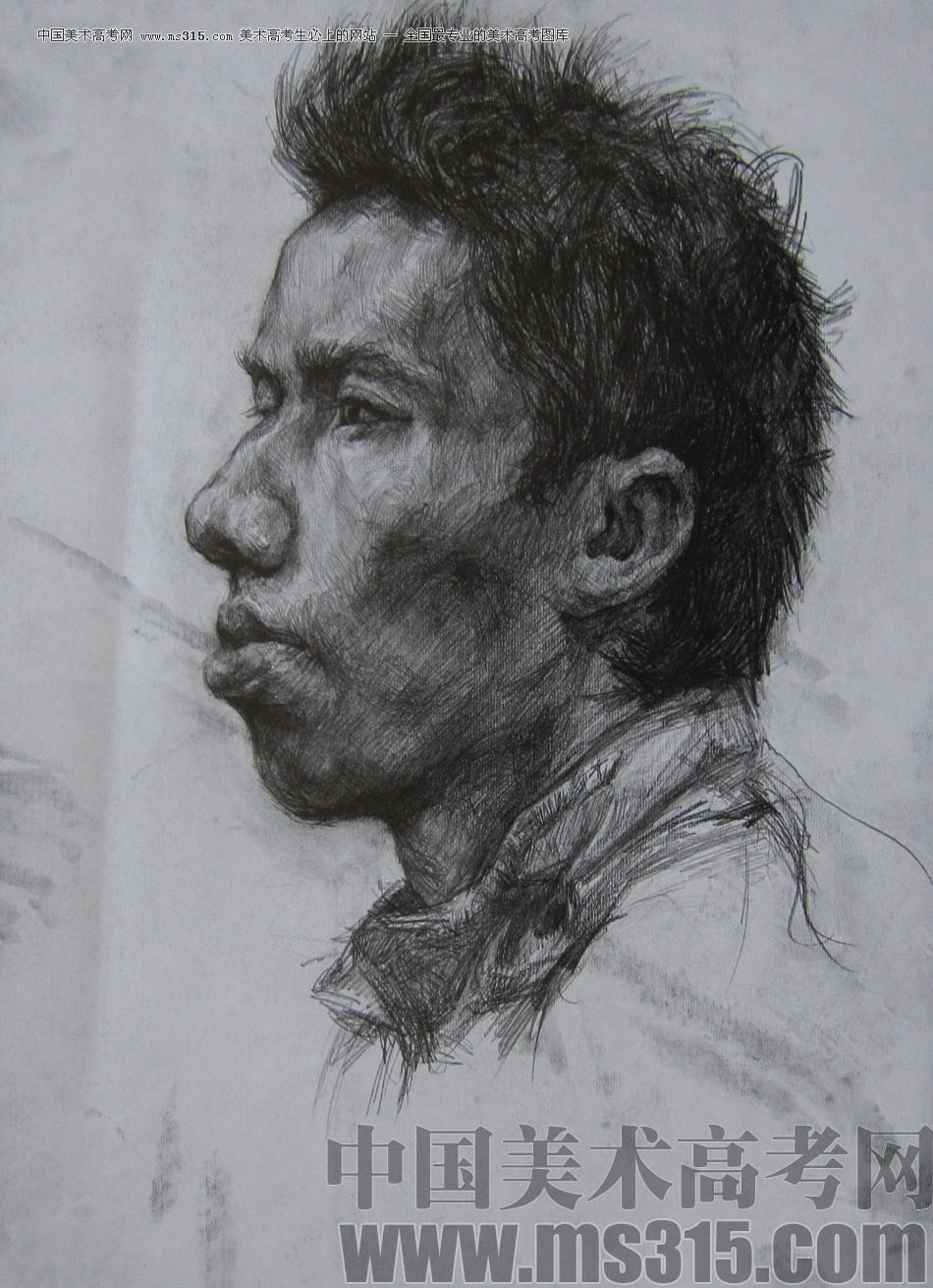 2012年鲁迅美术学院素描优秀试卷33