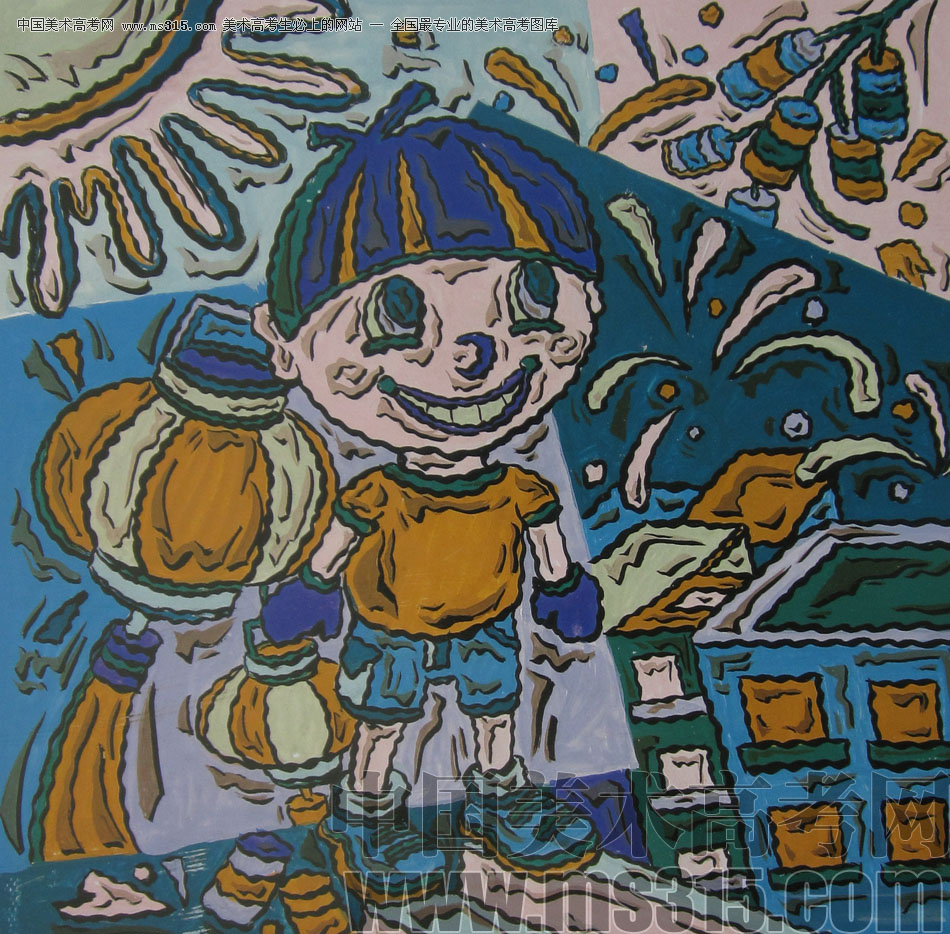 2012年鲁迅美术学院设计基础优秀试卷7