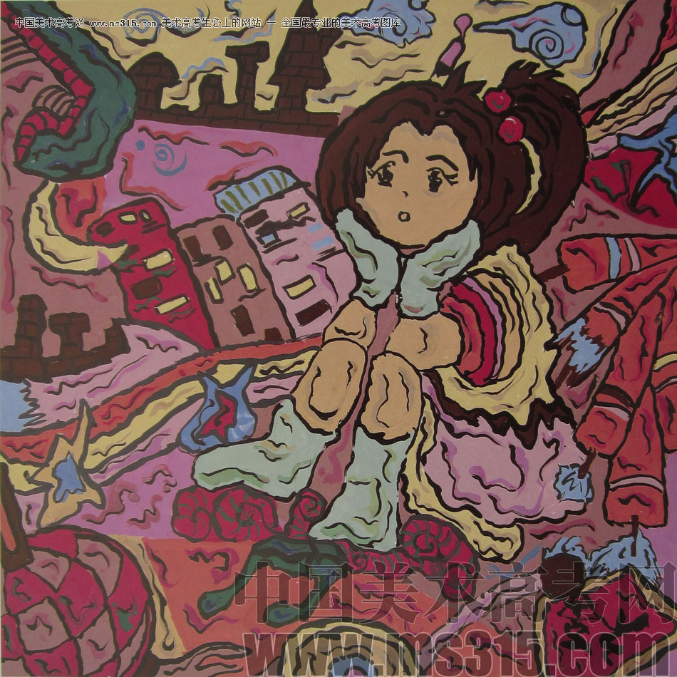 2012年鲁迅美术学院设计基础优秀试卷12