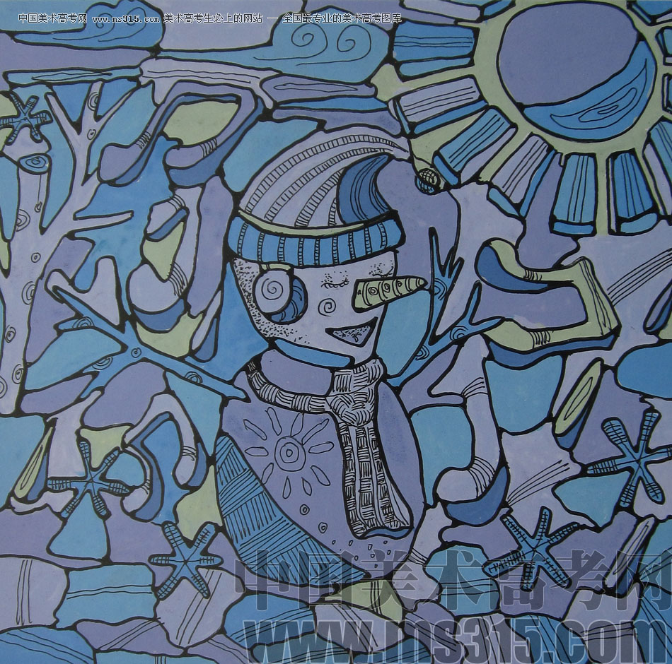 2012年鲁迅美术学院设计基础优秀试卷24