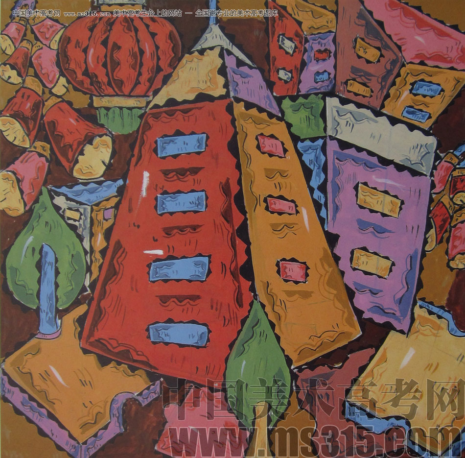 2012年鲁迅美术学院设计基础优秀试卷34