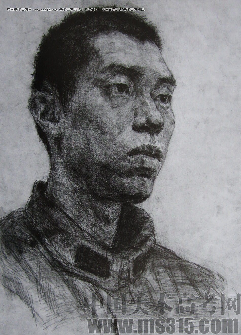 2012年鲁迅美术学院素描优秀试卷1