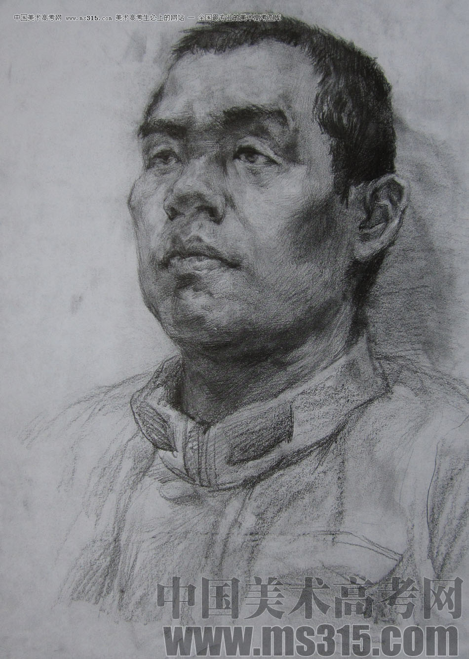 2012年鲁迅美术学院素描优秀试卷4