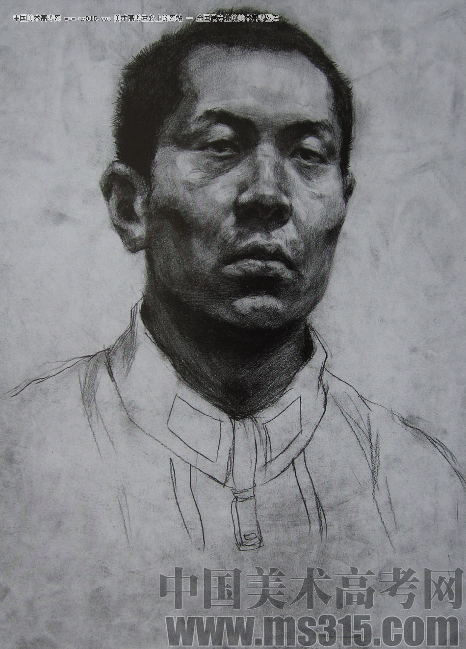 2012年鲁迅美术学院素描优秀试卷3