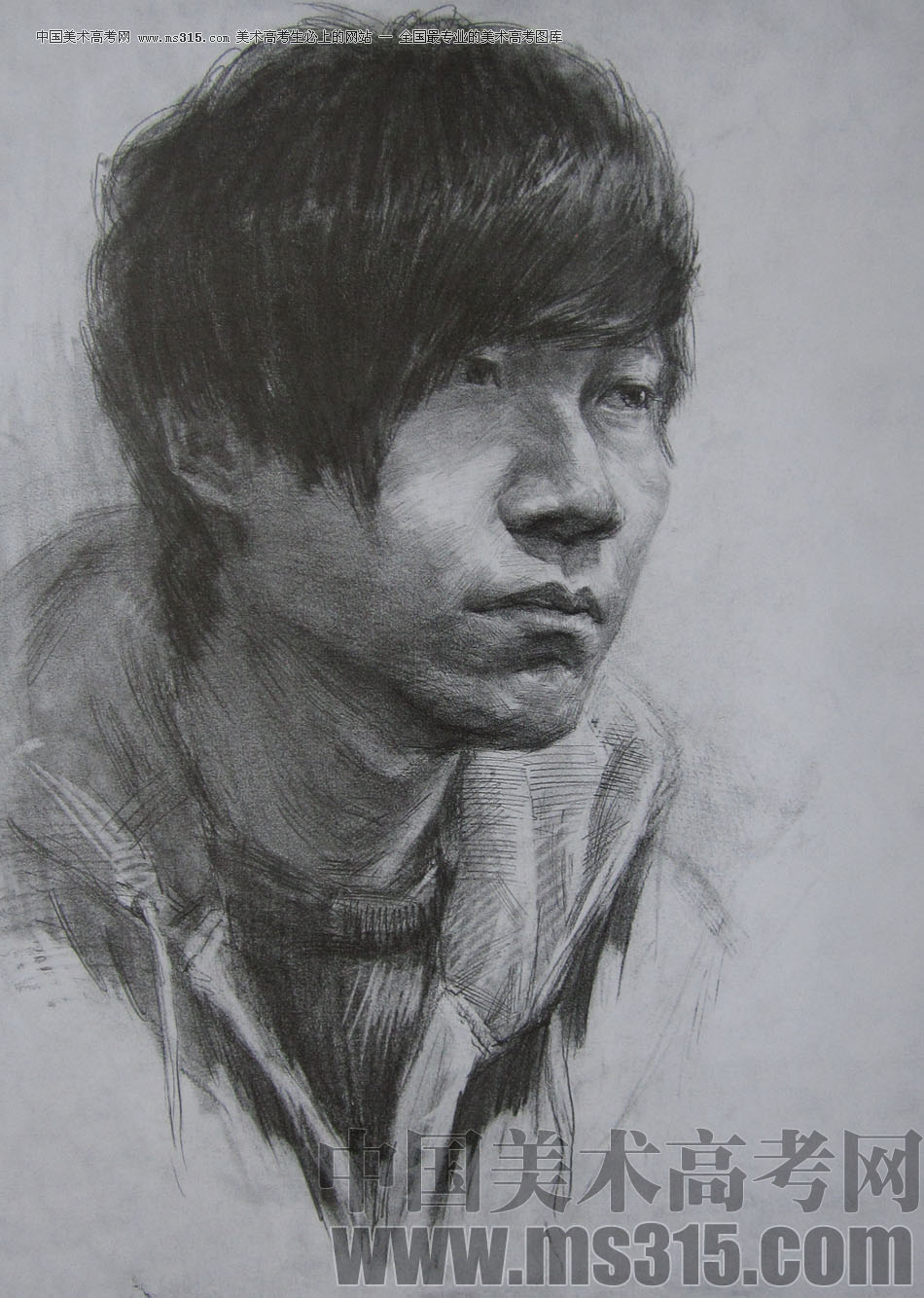 2012年鲁迅美术学院素描优秀试卷7