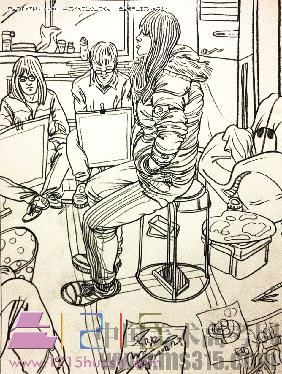 石家庄1215画室优秀作品集（2）