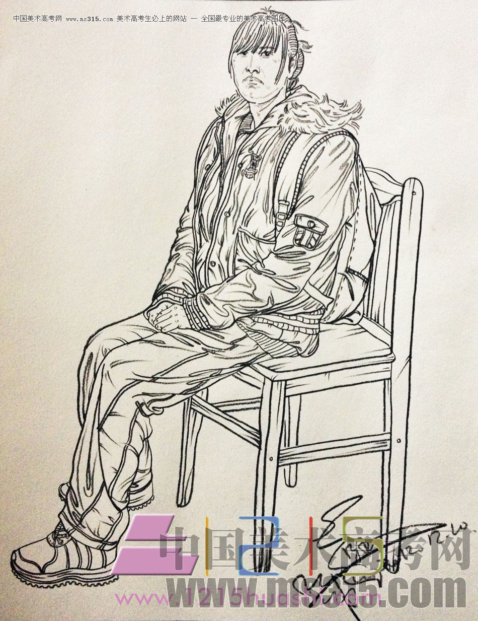 石家庄1215画室优秀作品集（6）
