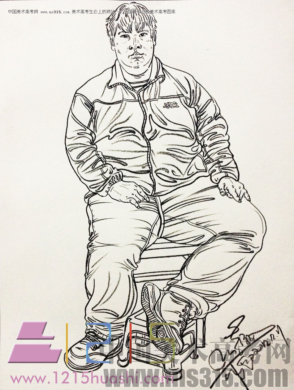 石家庄1215画室优秀作品集（7）