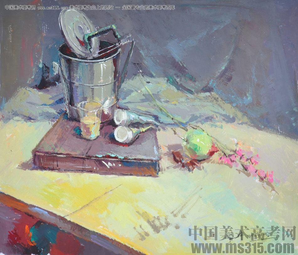 重庆巨明画室教师优秀色彩作品（6）