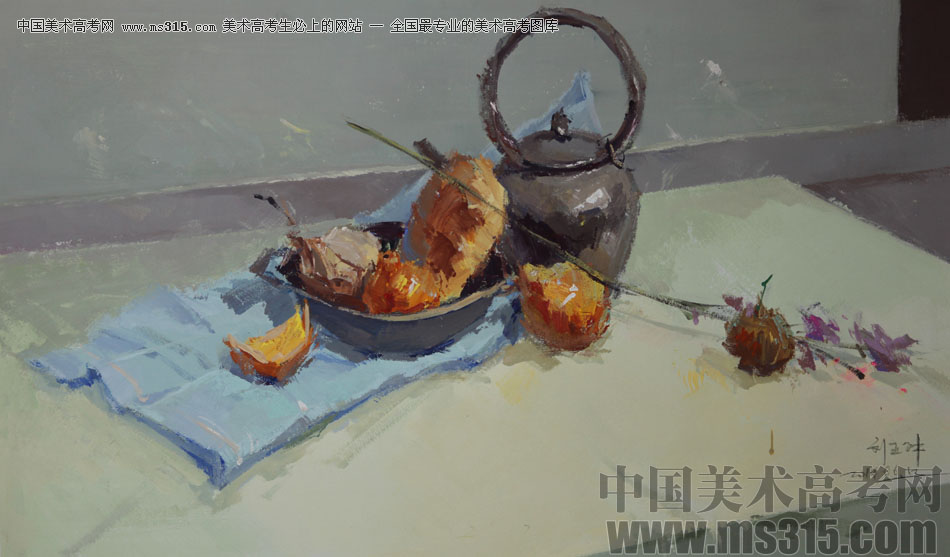 重庆巨明画室教师优秀色彩作品（7）