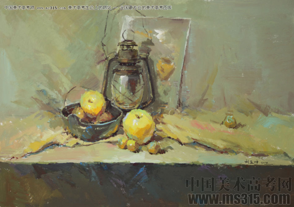 重庆巨明画室教师优秀色彩作品（10）