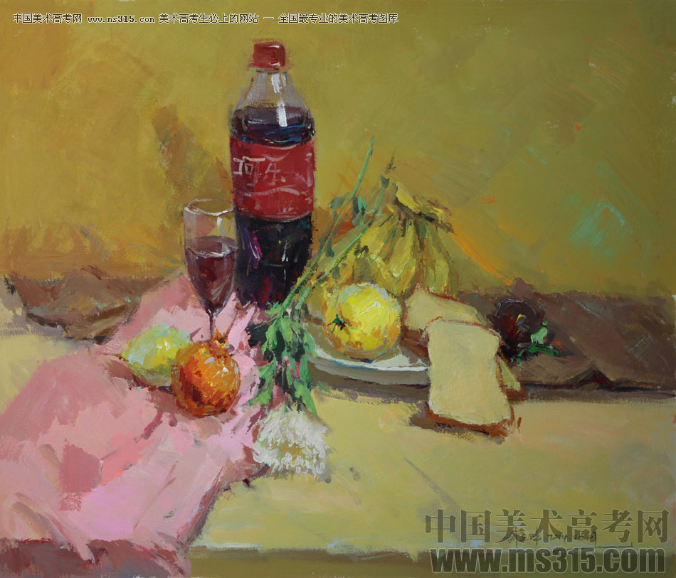 重庆巨明画室教师优秀色彩作品（8）