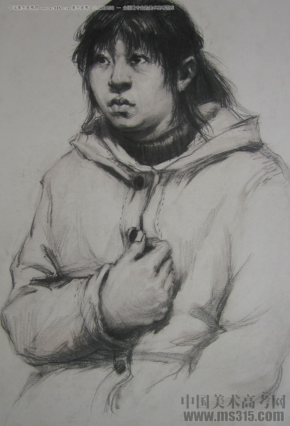 2009年湖南美术统考素描优先试卷（3）