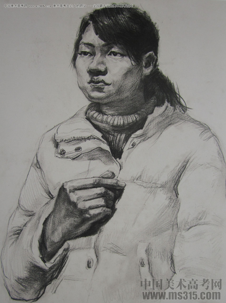 2009年湖南美术统考素描优先试卷（4）