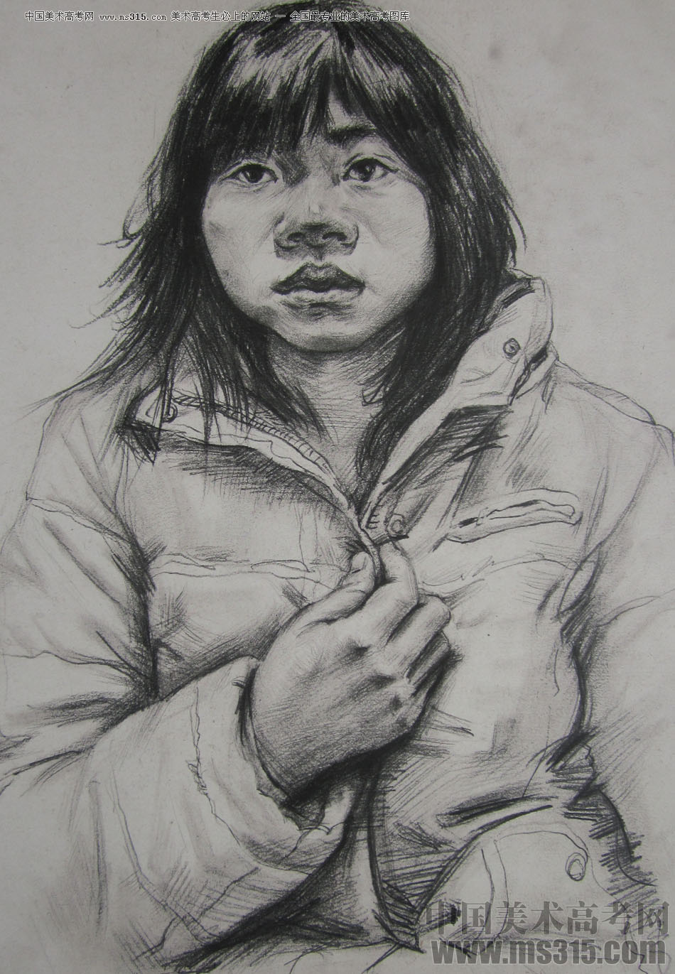 2009年湖南美术统考素描优先试卷（5）
