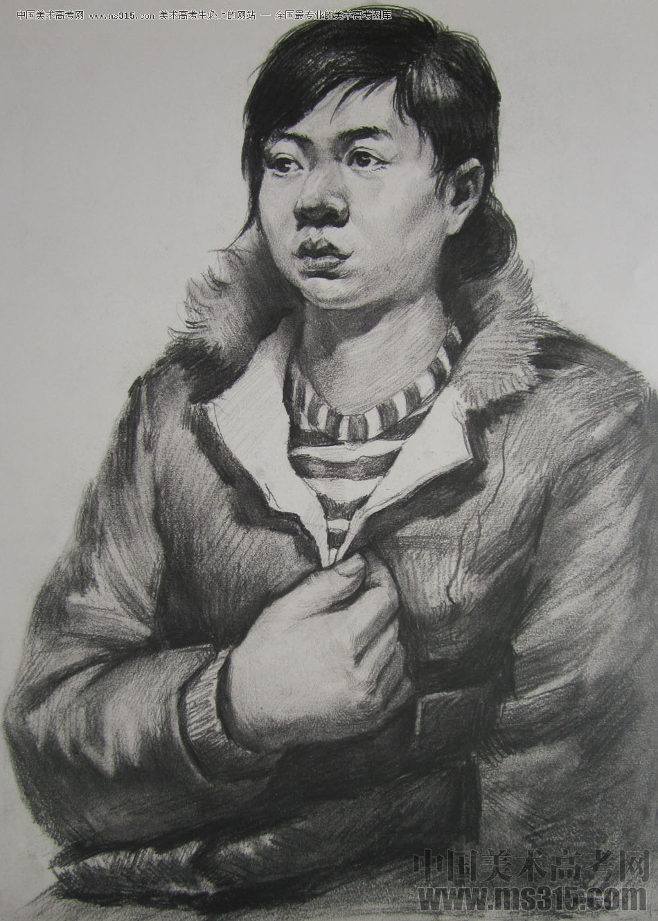 2009年湖南美术统考素描优先试卷（8）