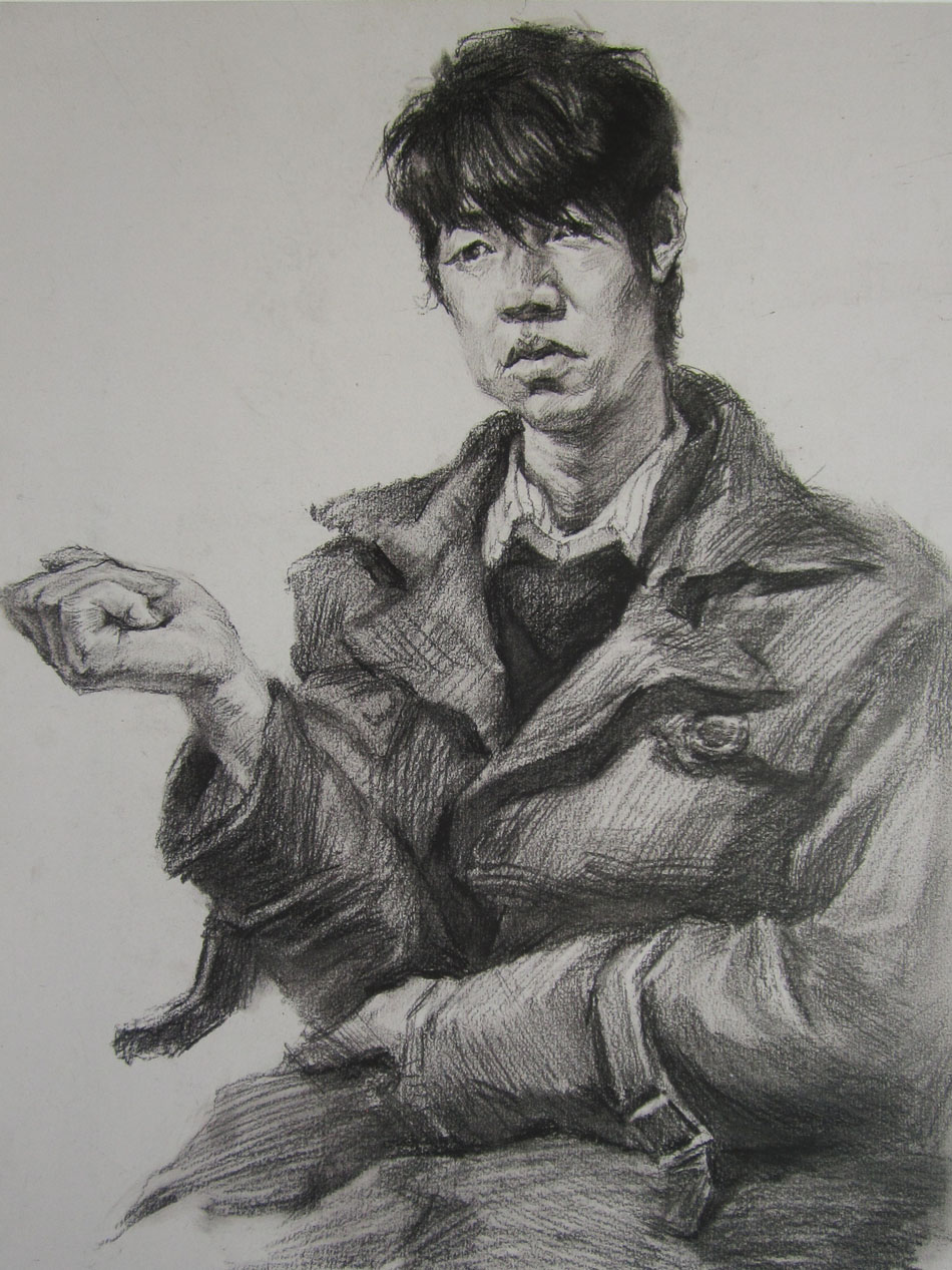 2010年湖南美术统考素描优秀试卷（5）