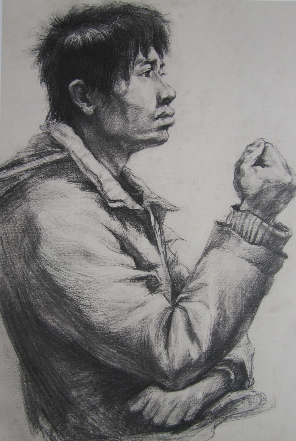 2010年湖南美术统考素描优秀试卷（6）