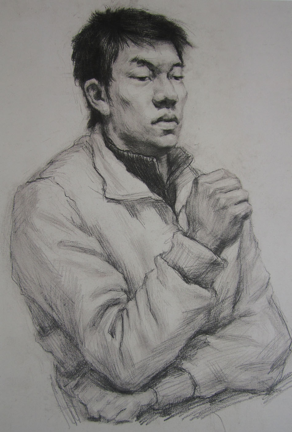 2010年湖南美术统考素描优秀试卷（9）
