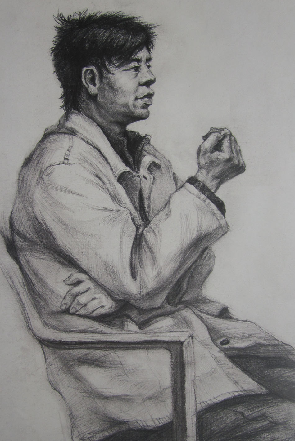 2010年湖南美术统考素描优秀试卷（10）