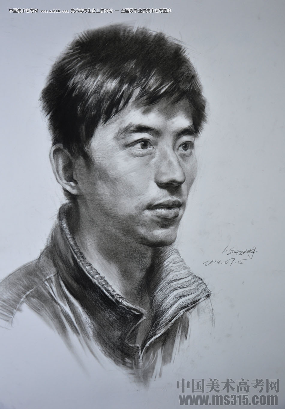 重庆巨明画室教师优秀素描作品（1）