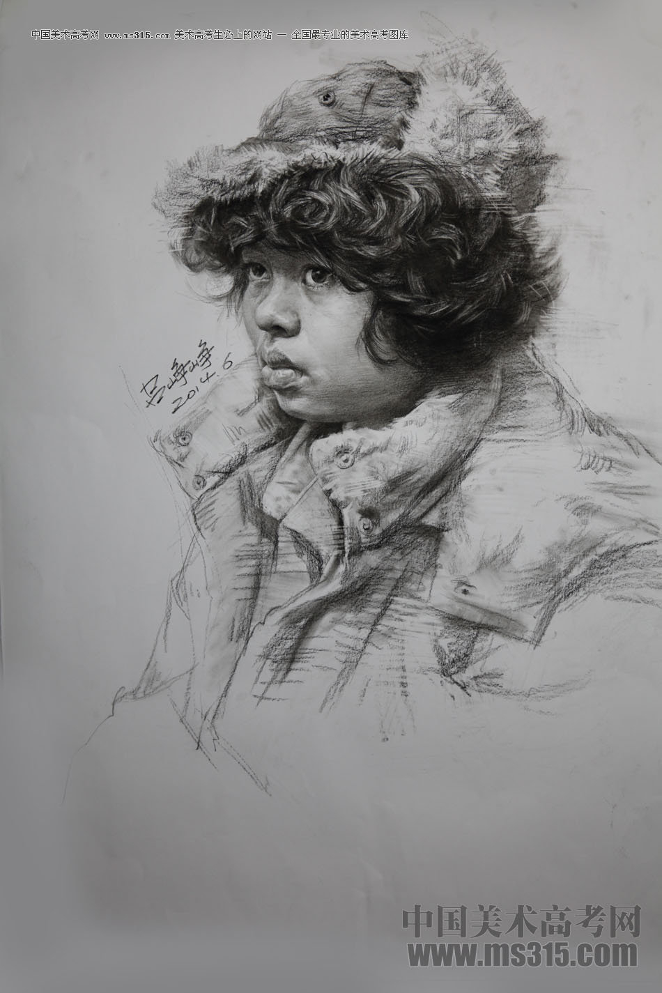 重庆巨明画室教师优秀素描作品（9）