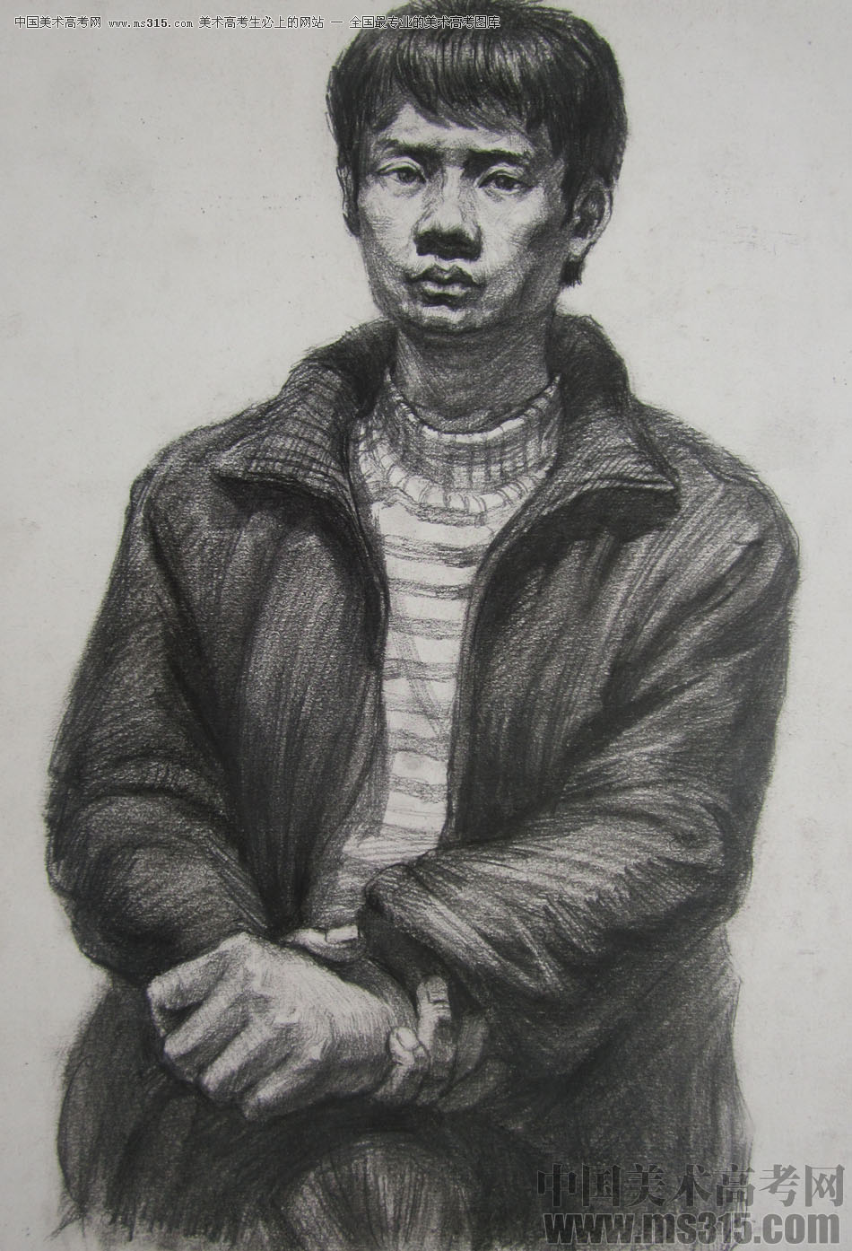 2011年湖南美术统考素描优秀试卷（1）
