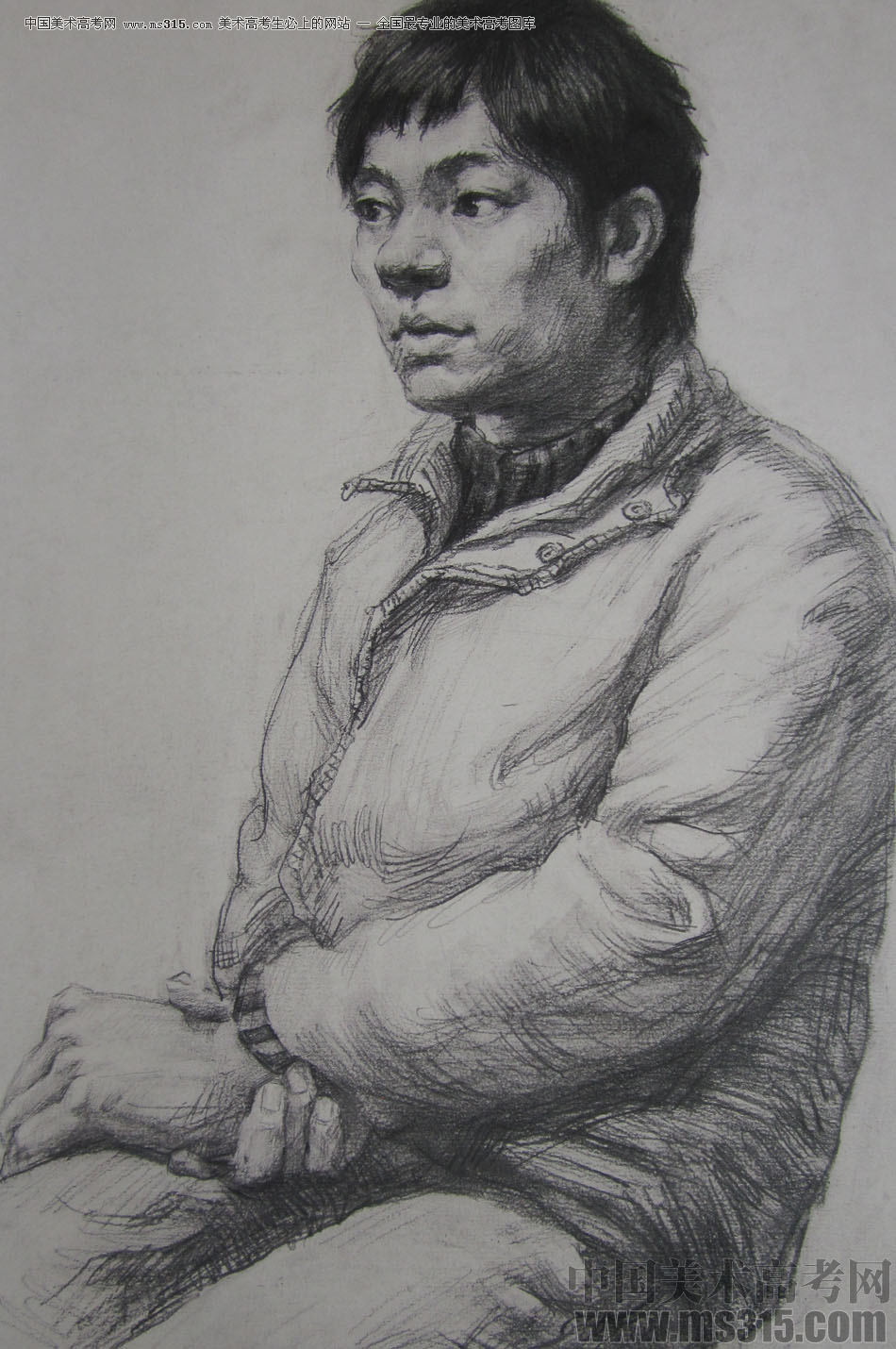 2011年湖南美术统考素描优秀试卷（3）