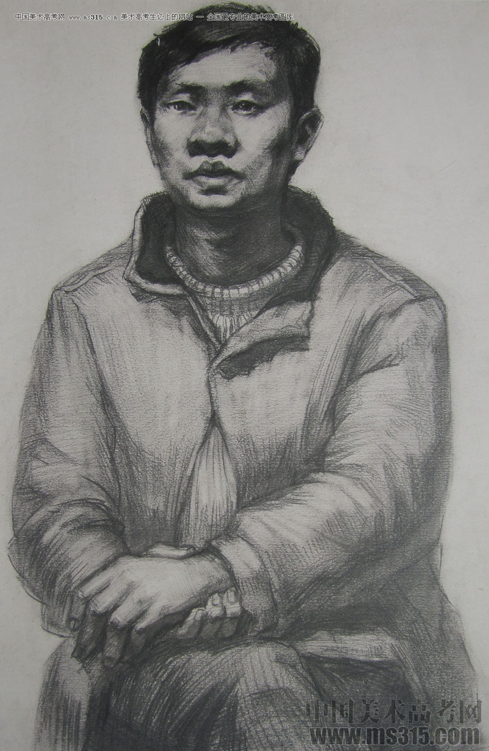 2011年湖南美术统考素描优秀试卷（11）