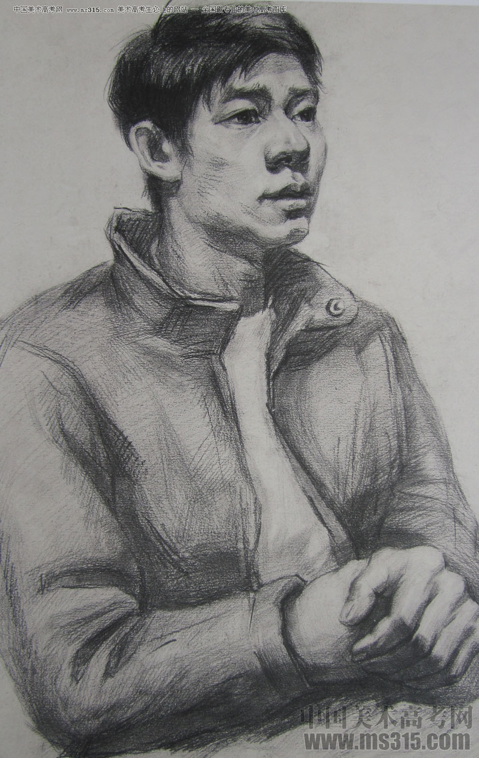2011年湖南美术统考素描优秀试卷（13）