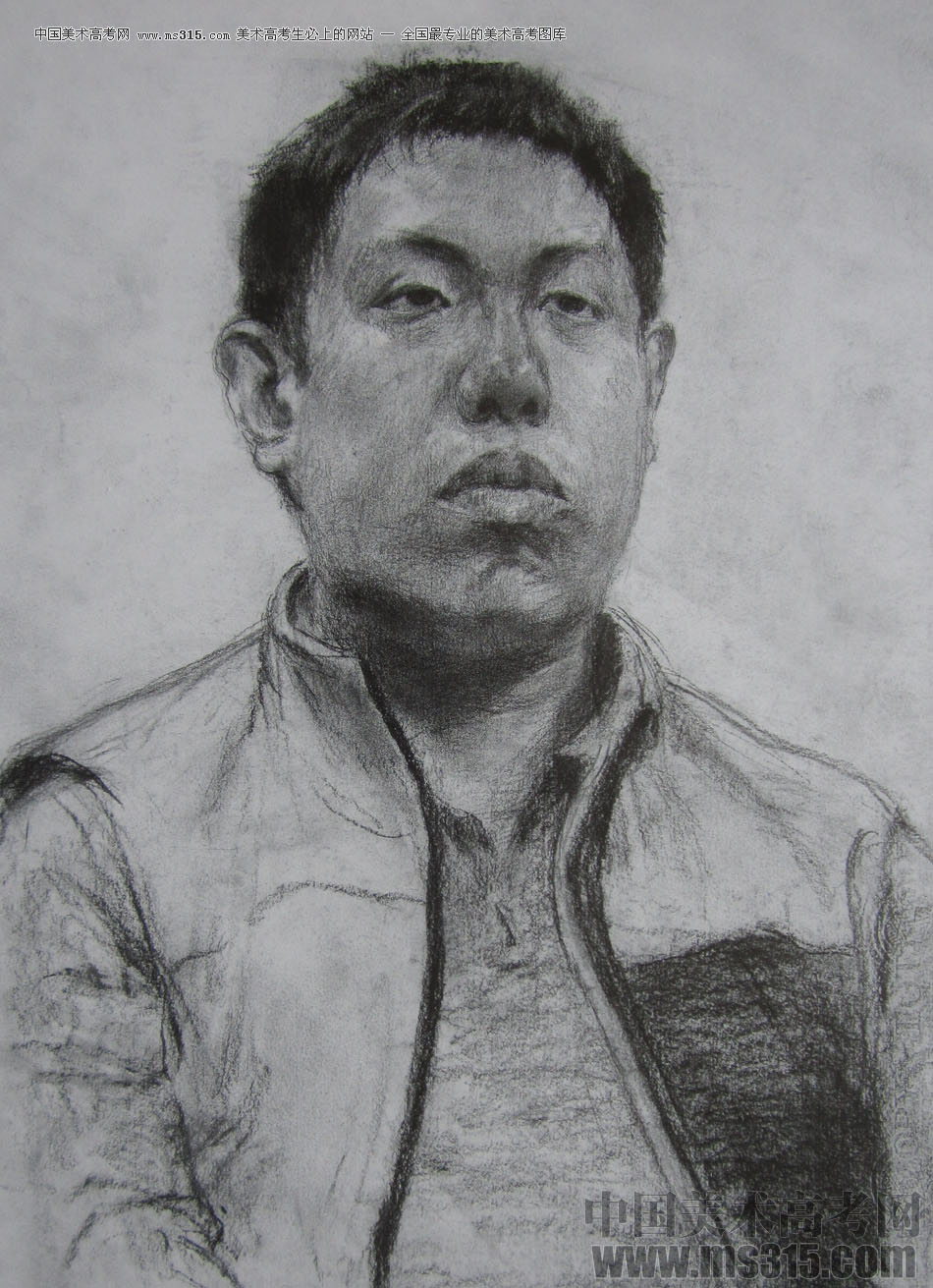 2013鲁迅美术学院素描优秀试卷（6）