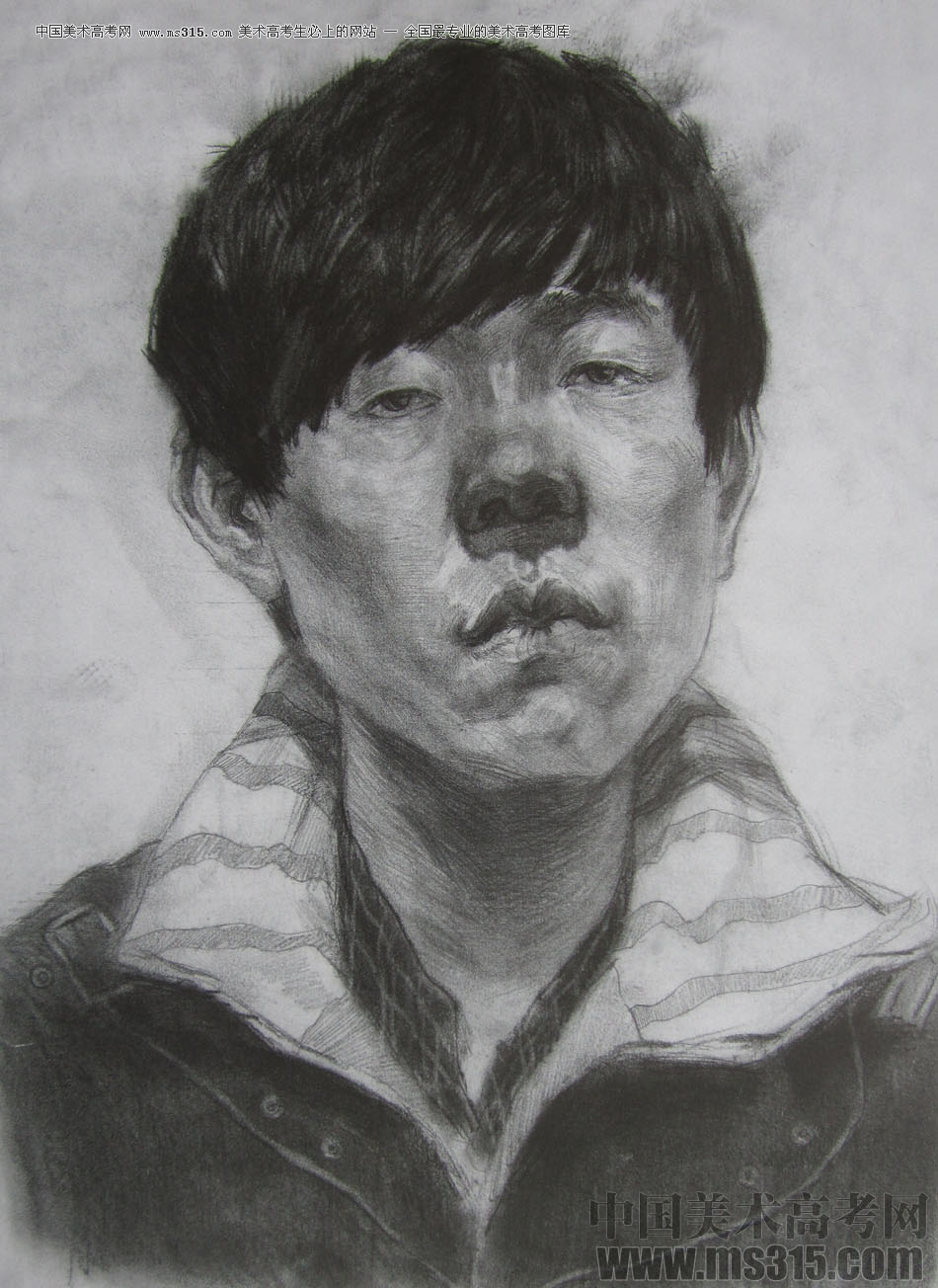 2013鲁迅美术学院素描优秀试卷（7）