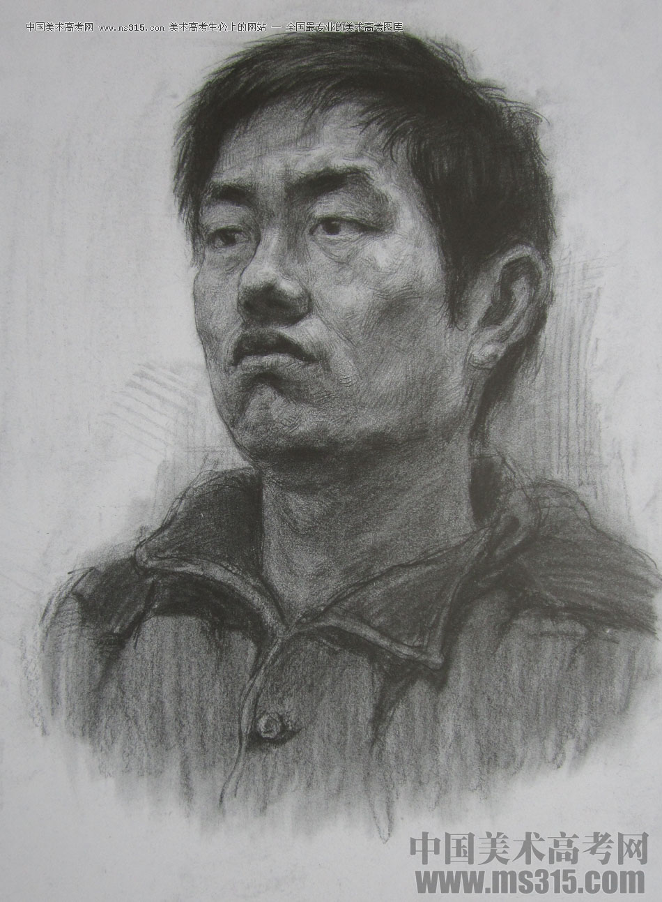 2013鲁迅美术学院素描优秀试卷（8）
