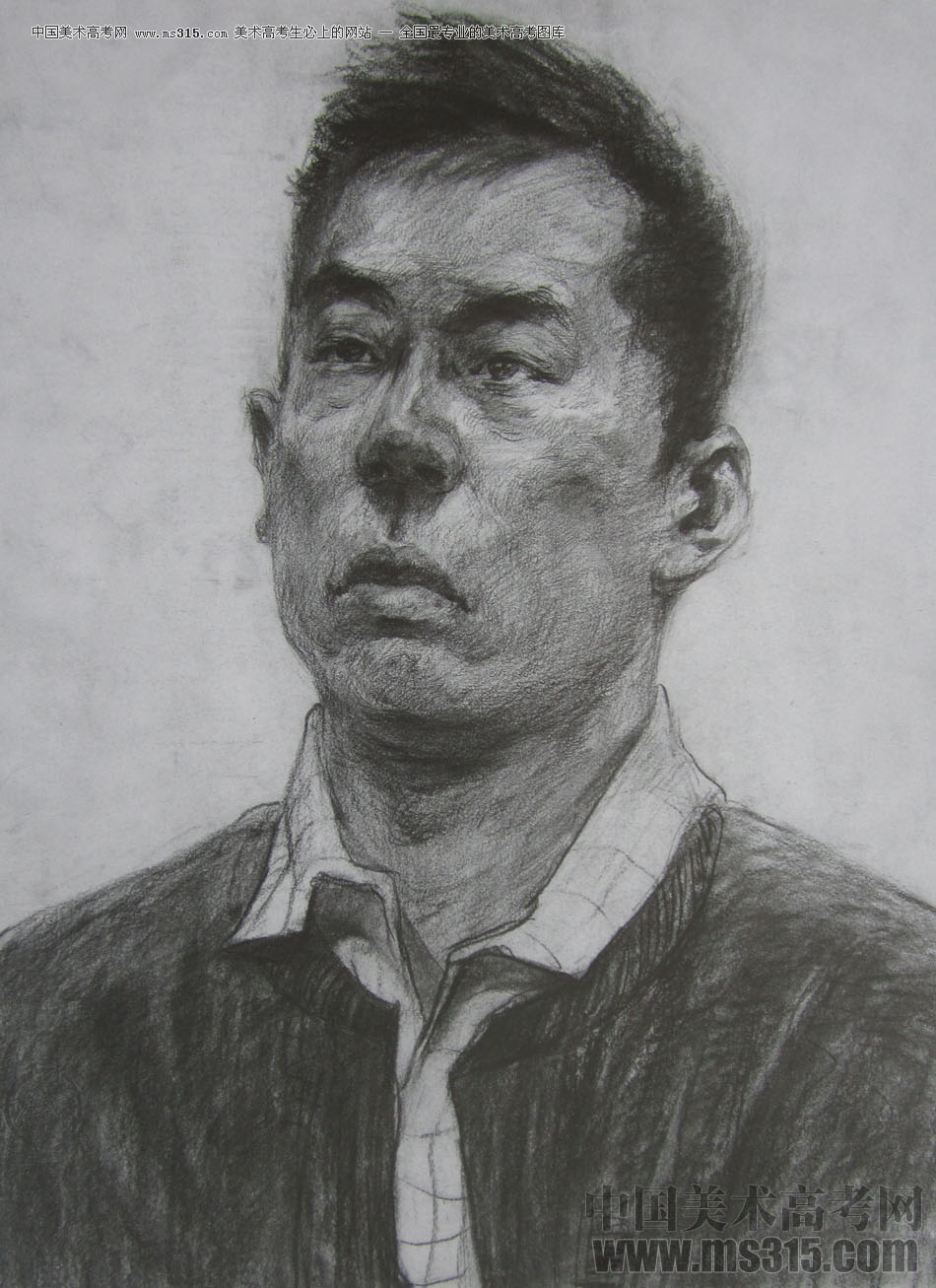 2013鲁迅美术学院素描优秀试卷（11）