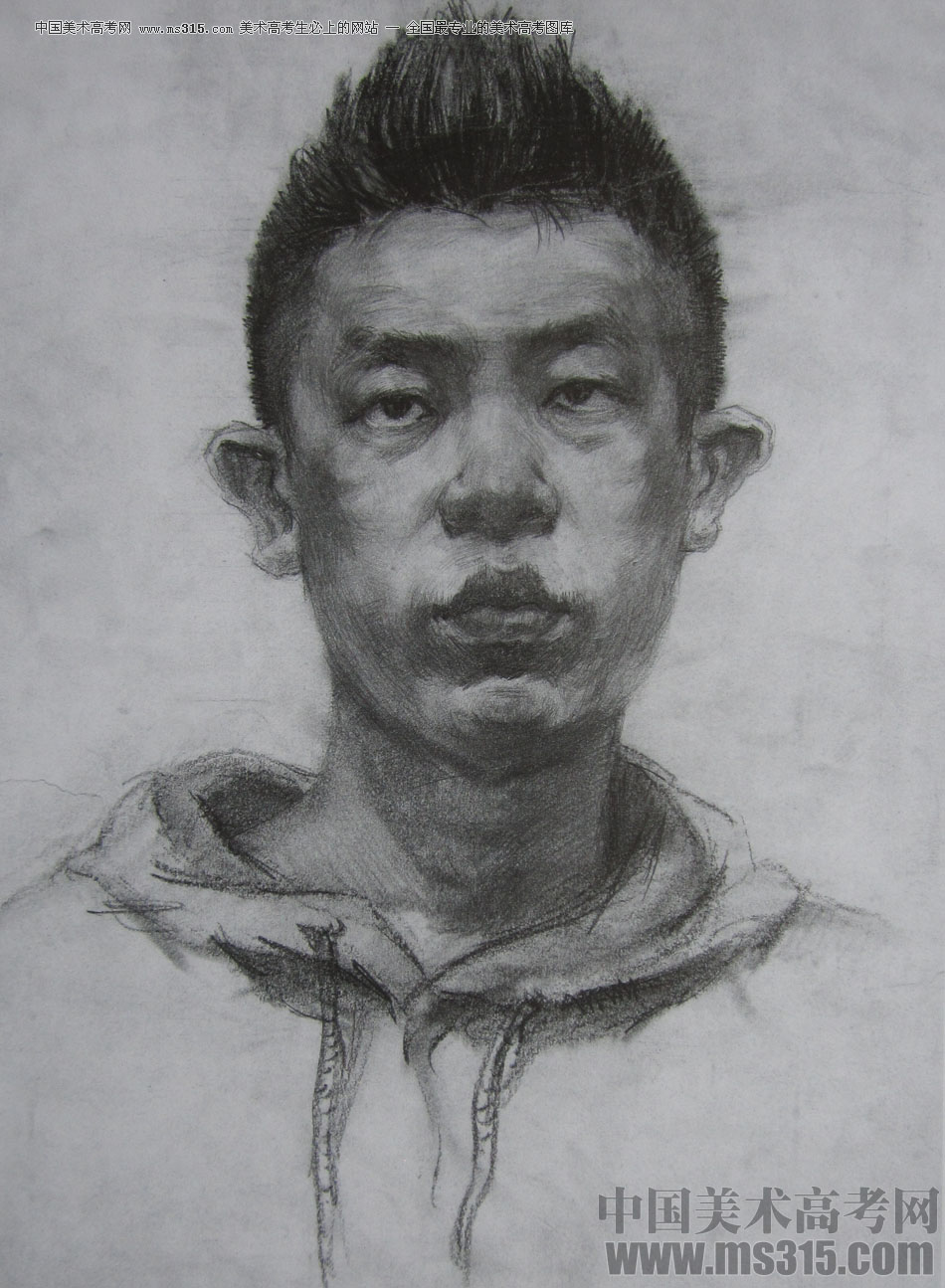 2013鲁迅美术学院素描优秀试卷（13）