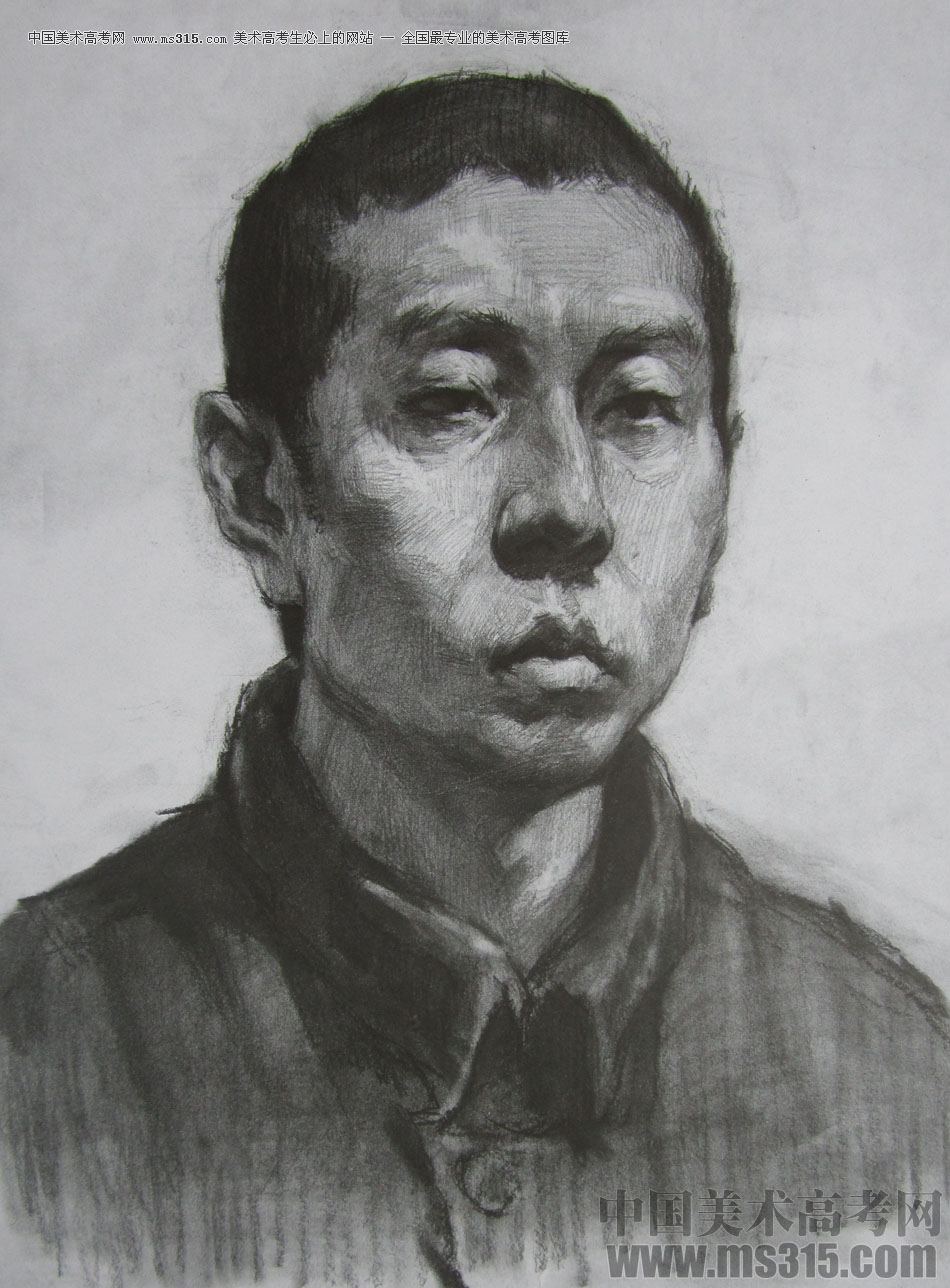 2013鲁迅美术学院素描优秀试卷（16）