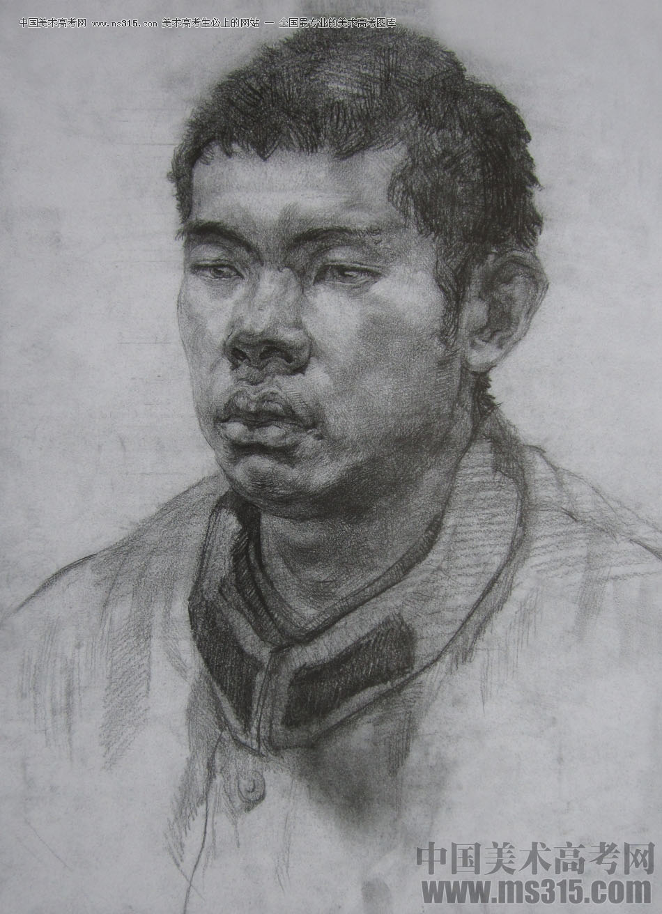 2013鲁迅美术学院素描优秀试卷（18）