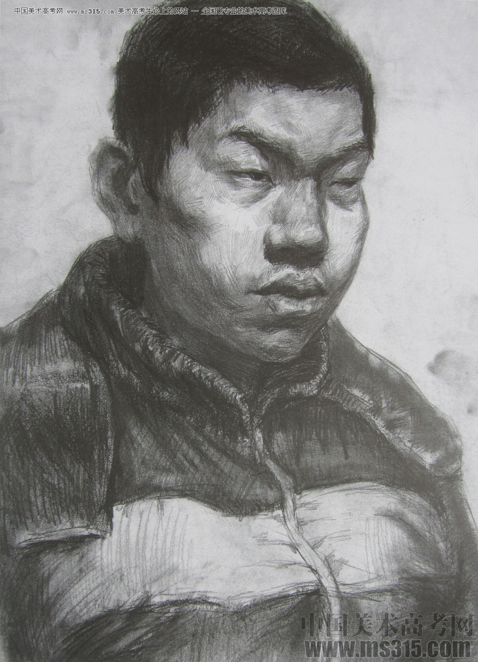 2013鲁迅美术学院素描优秀试卷（23）