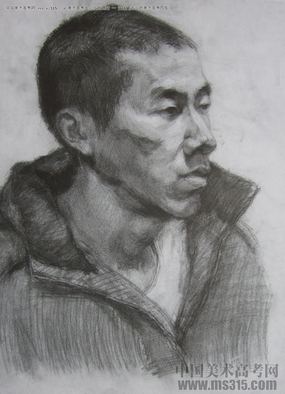 2013鲁迅美术学院素描优秀试卷（26）