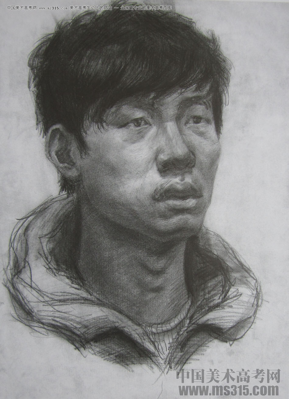 2013鲁迅美术学院素描优秀试卷（27）