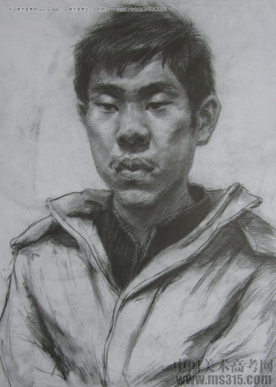 2013鲁迅美术学院素描优秀试卷（28）