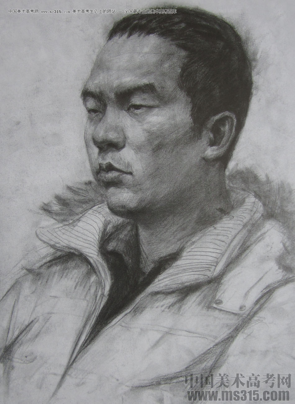 2013鲁迅美术学院素描优秀试卷（29）