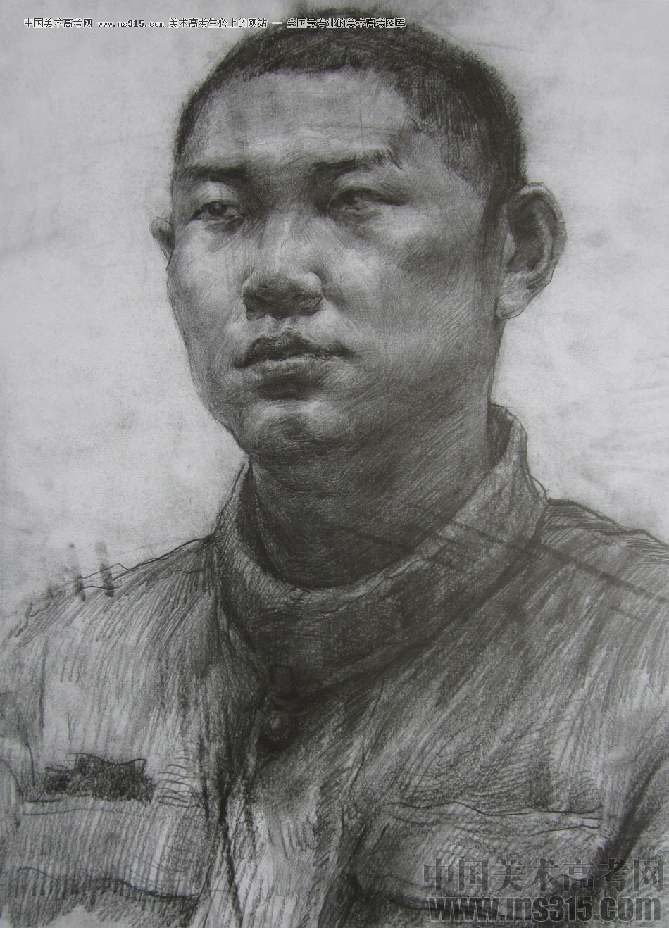 2013鲁迅美术学院素描优秀试卷（30）