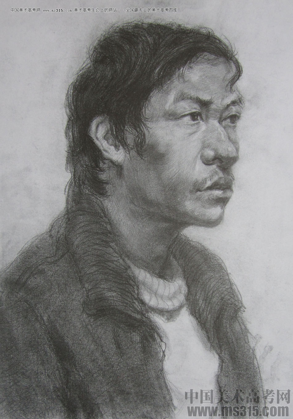 2013鲁迅美术学院素描优秀试卷（32）