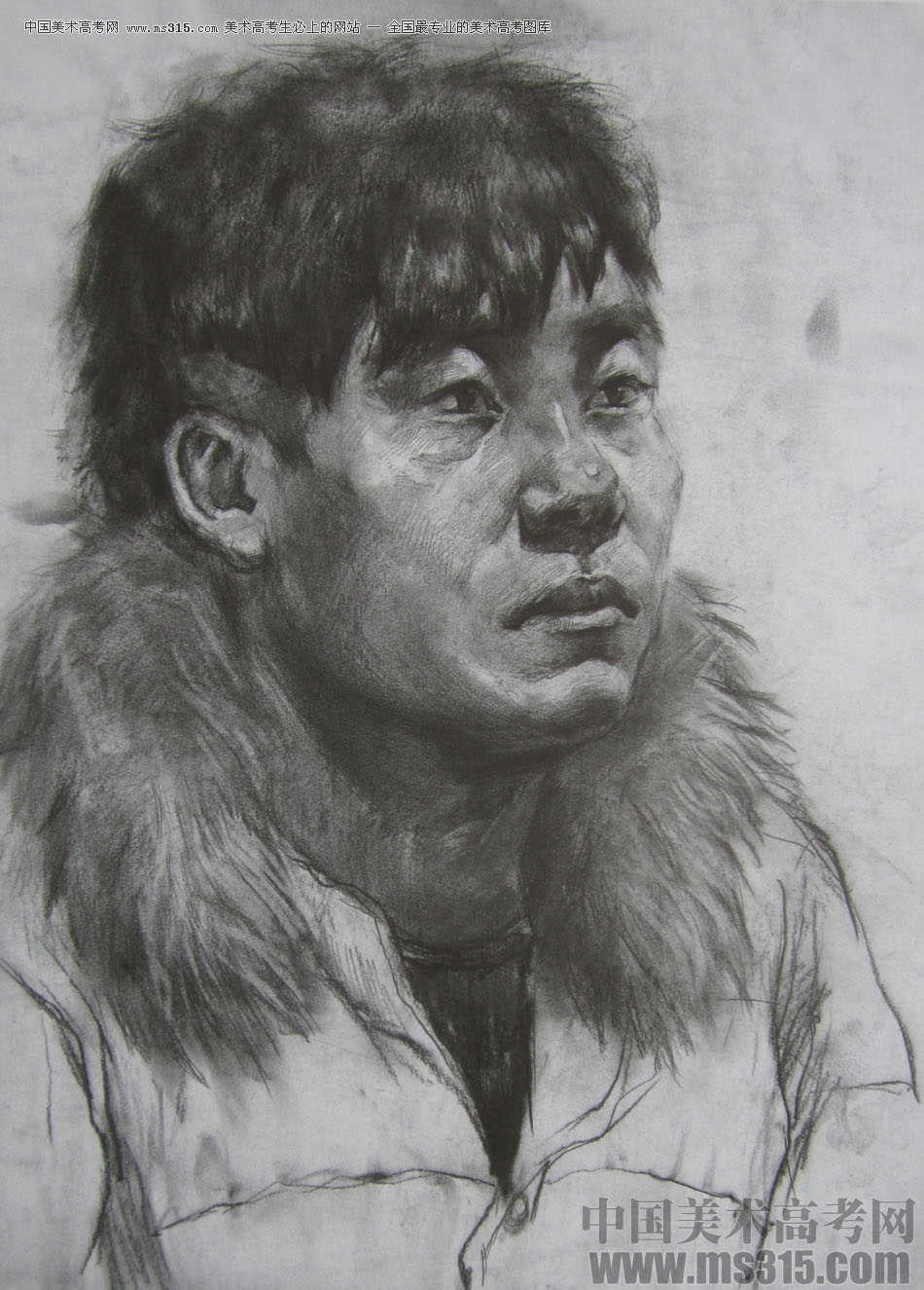 2013鲁迅美术学院素描优秀试卷（33）