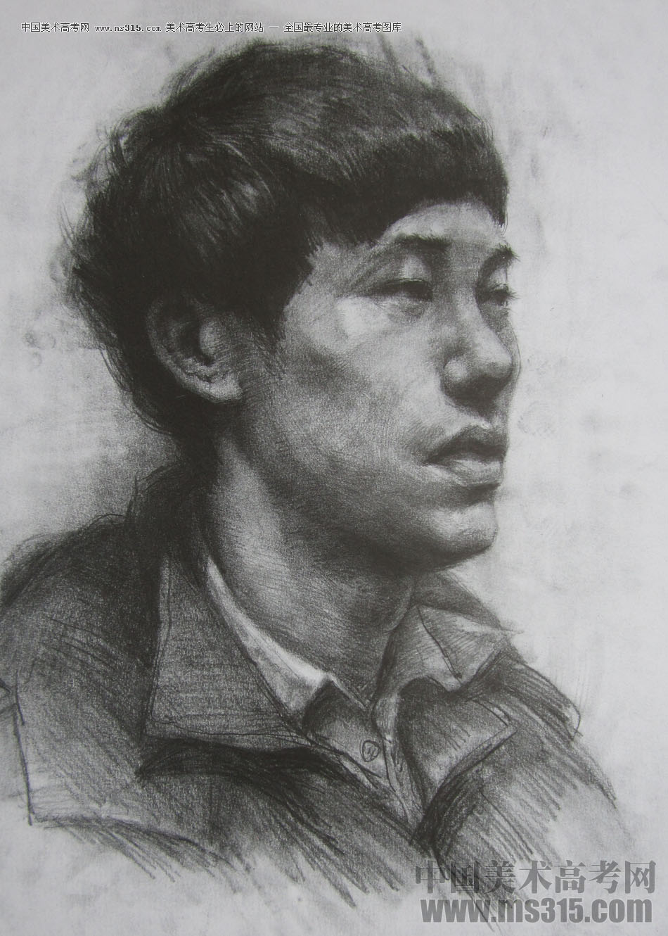 2013鲁迅美术学院素描优秀试卷（34）